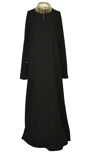 Abaya Central | Classic Black Abaya | Quality Nada Material