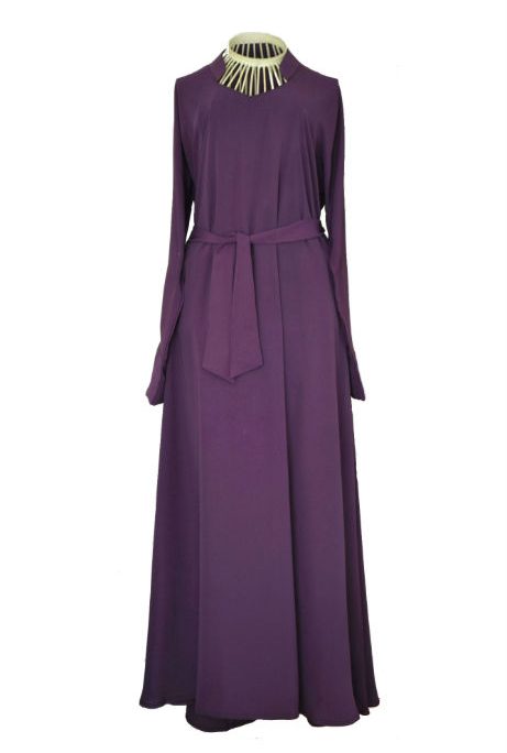 1 Purple Abaya